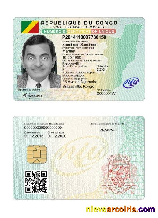 Congo ID card